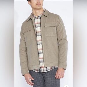 Society Tan Lightweight Shirt Jacket (Mens)